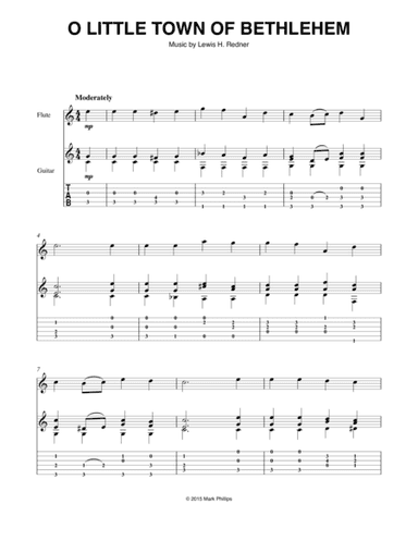 O Little Town of Bethlehem (arr. Mark Phillips)