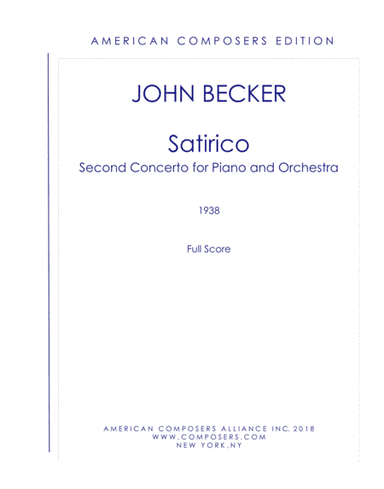 [Becker] Satirico