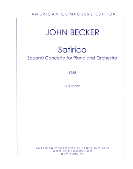 [Becker] Satirico