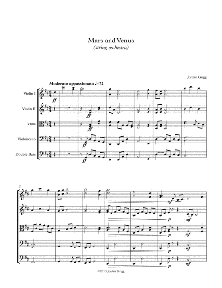 Mars and Venus (string orchestra)