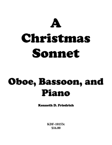 A Christmas Sonnet - Duet and Piano