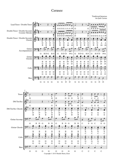 Cerasee for Steel Band (arr. Jade Curran)