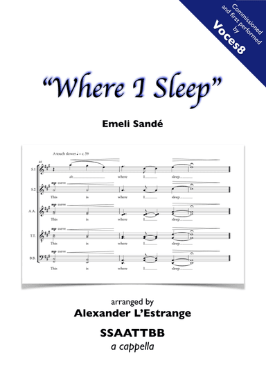 Where I Sleep (arr. Alexander L'Estrange)
