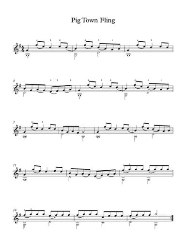 Pig Town Fling - American Traditional Song (arr. Milan Mitic)