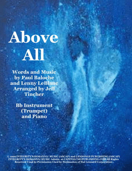 Above All (arr. Jeff Tincher)