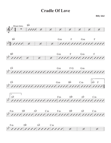Cradle Of Love (arr. David M Fagnant)