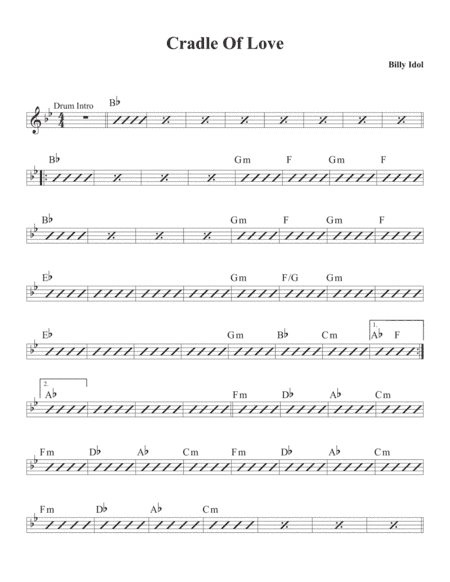 Cradle Of Love (arr. David M Fagnant)