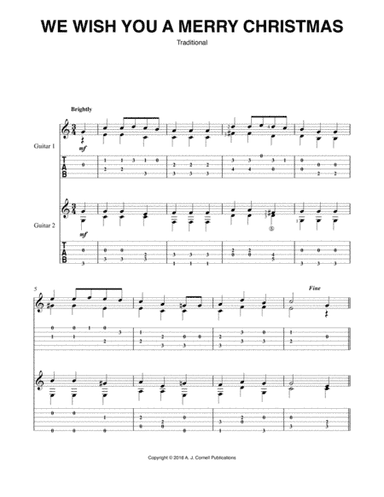 We Wish You a Merry Christmas (arr. Mark Phillips)