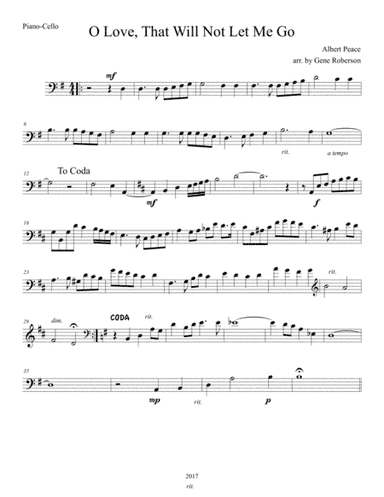 O Love That Will Not Let Me Go (arr. Gene Roberson)