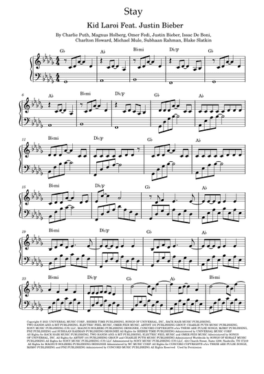 Stay (arr. James Ursel)