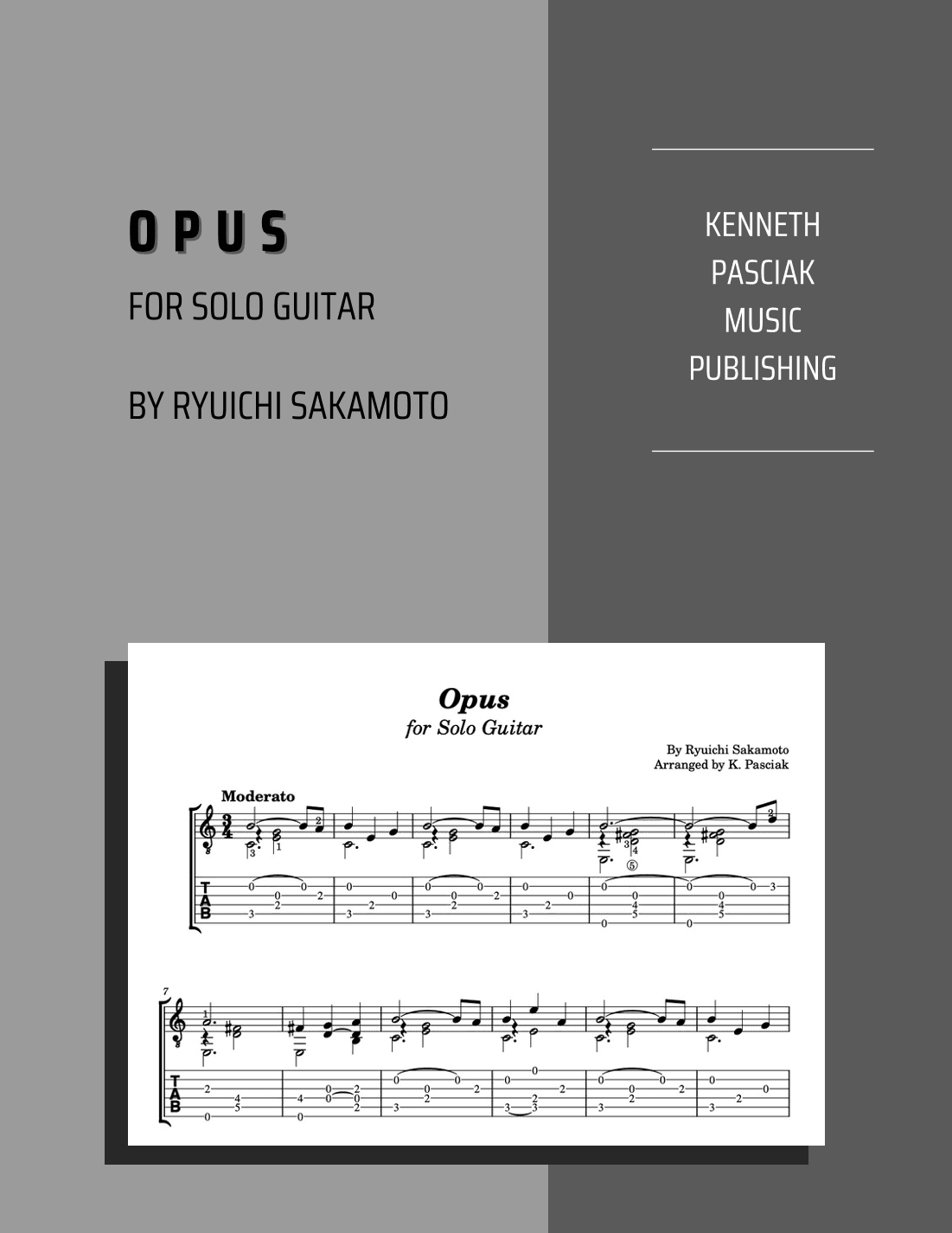 Opus (arr. Kenneth Pasciak)