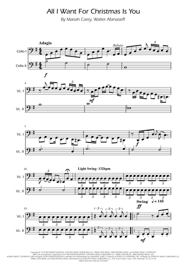 All I Want For Christmas Is You (arr. Ygor Nunes)