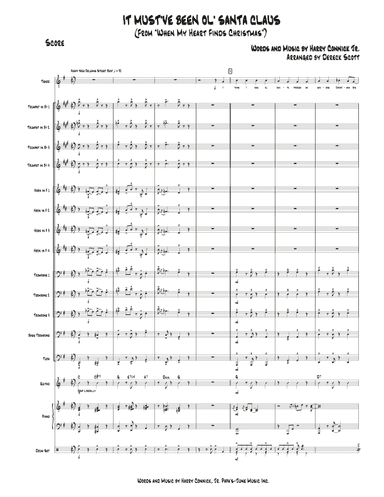 (it Must've Been Ol') Santa Claus (arr. Dereck Scott)