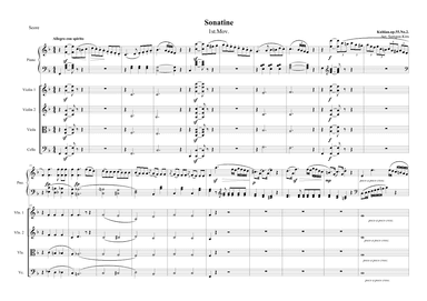 Sonatine-Kuhlau.Op.20.No.3.-Piano Concerto (arr. Samgon-Kim)