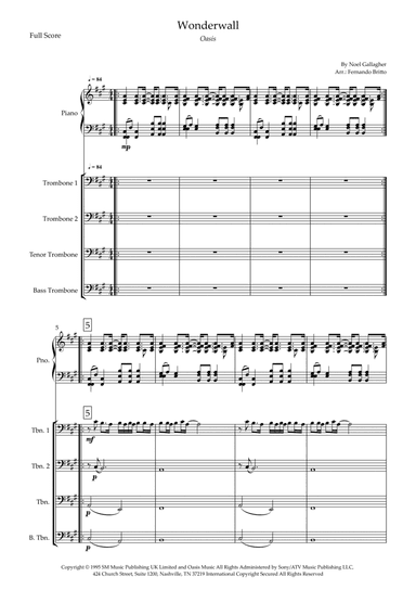 Wonderwall (arr. Fernando Britto)
