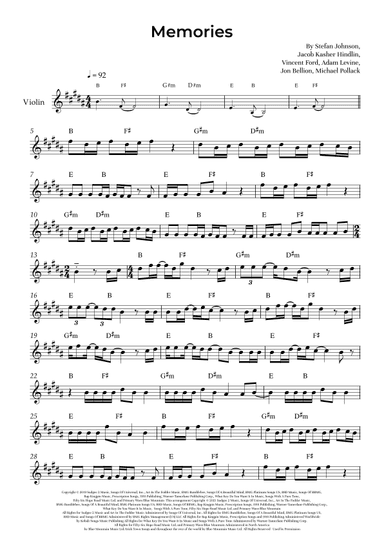 Memories (arr. Alliance Edition)