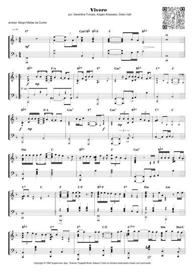 Vivere (arr. Sérgio Matias da Cunha)