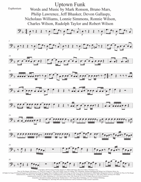 Uptown Funk (arr. Kevin Busse)
