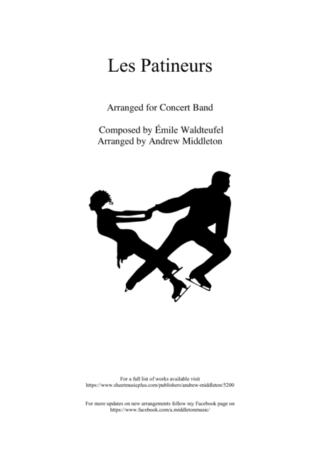 Les Patineurs for Concert Band (arr. Andrew Middleton)