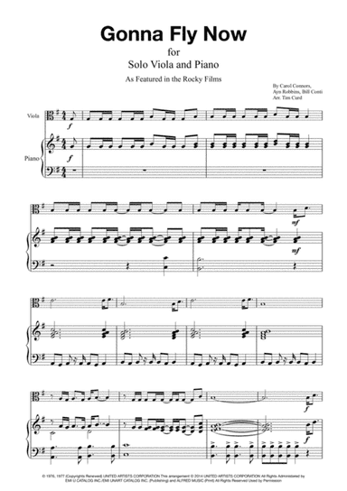 Gonna Fly Now (arr. Tim Curd)
