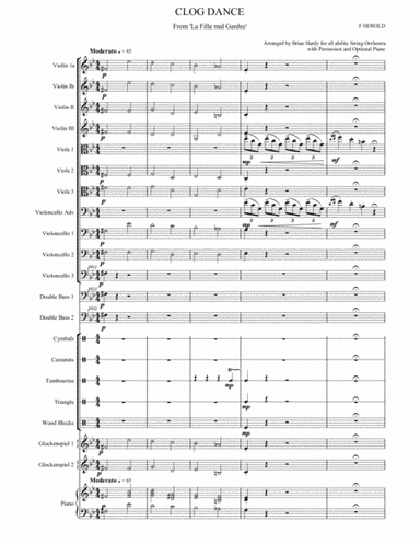 CLOG DANCE from 'La Fille mal Gardee' (arr. Brian Hardy - Bacchus Quartet)