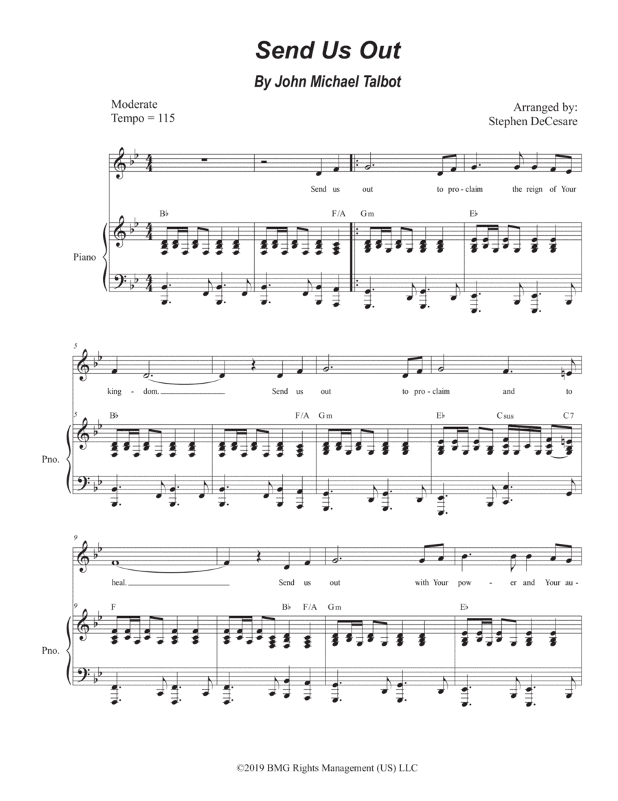 Send Us Out (arr. Stephen DeCesare)