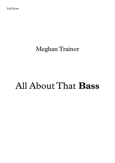 All About That Bass (arr. Leandro Cardoso)