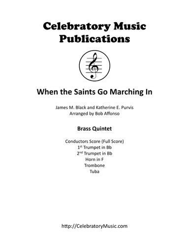 When the Saints Go Marching In (arr. Bob Affonso)