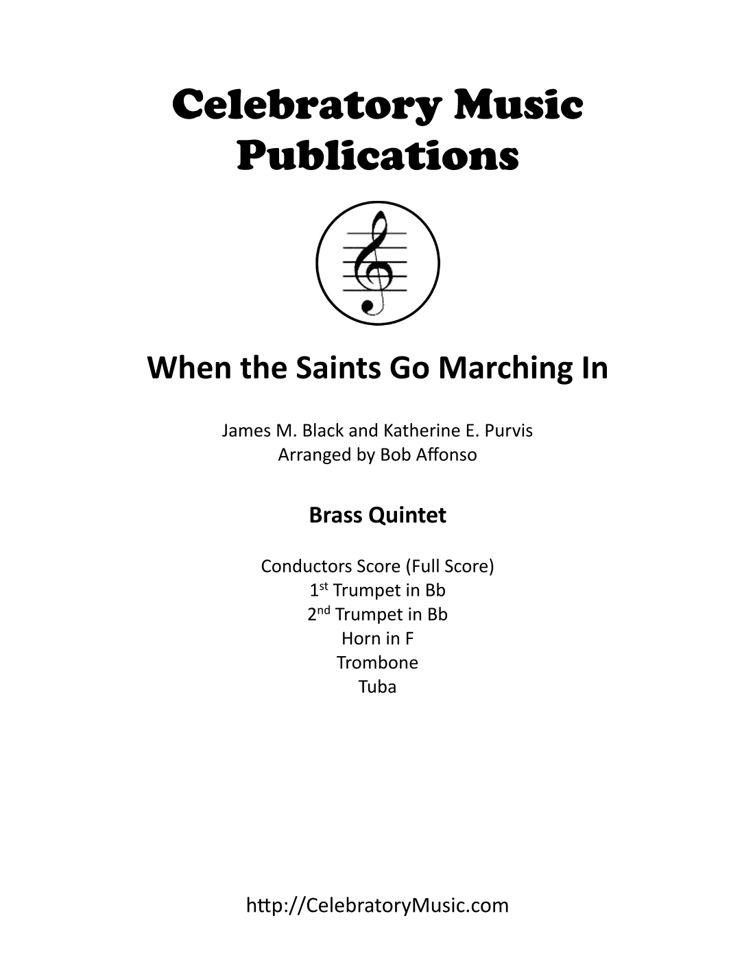 When the Saints Go Marching In (arr. Bob Affonso)