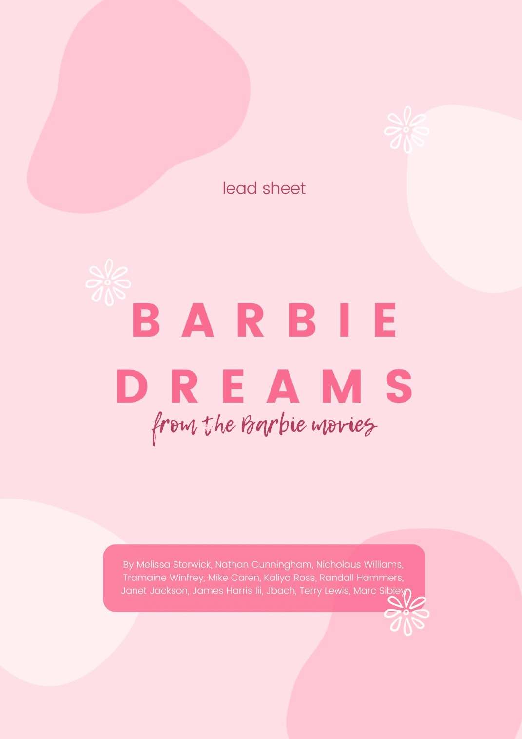 Barbie Dreams (arr. Guilherme Sudré)