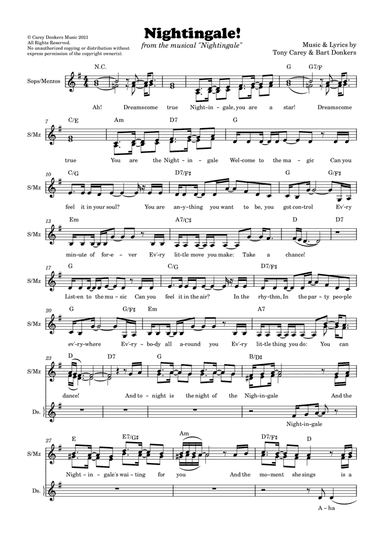 Nightingale! - from the musical "Nightingale"