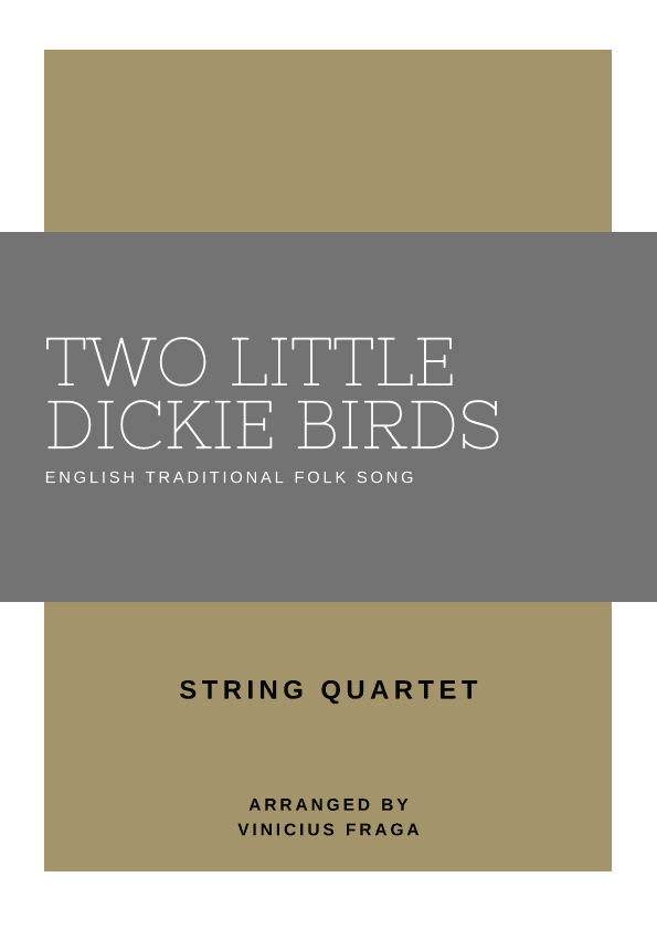 Two Little Dickie Birds (arr. Vinicius Fraga)