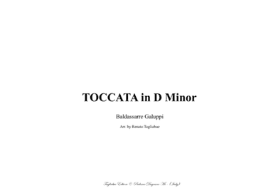 GALUPPI - TOCCATA in D Minor - "El Buranello" (arr. Renato Tagliabue)