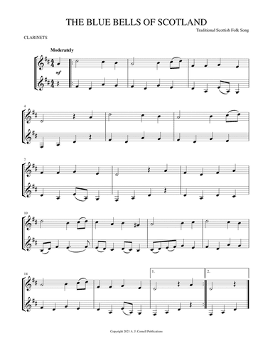 The Blue Bells of Scotland (arr. Mark Phillips)