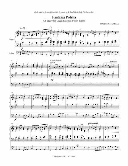 Fantazja Polska (arr. Robert G. Farrell)