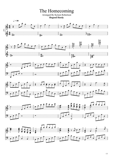 The Homecoming (arr. Kyleen Robertson)