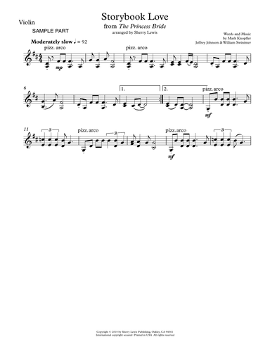 Once Upon A Time...storybook Love (arr. Sherry Lewis)