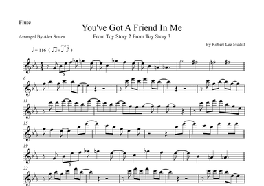 You've Got A Friend In Me (arr. Alex Souza)