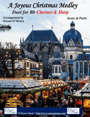A Joyous Christmas Medley, Duet for Clarinet & Harp (arr. Serena O’Meara)