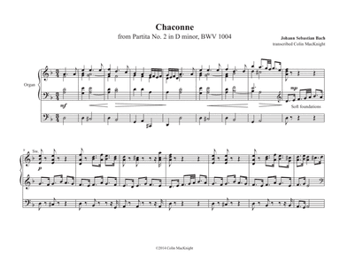 Chaconne (arr. Colin MacKnight)