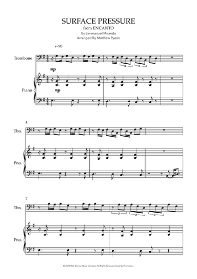 Surface Pressure (arr. Matthew pyeon)