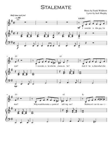Stalemate (arr. Jace Kern)