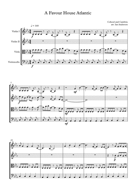 A Favor House Atlantic (arr. Ian Anderson)