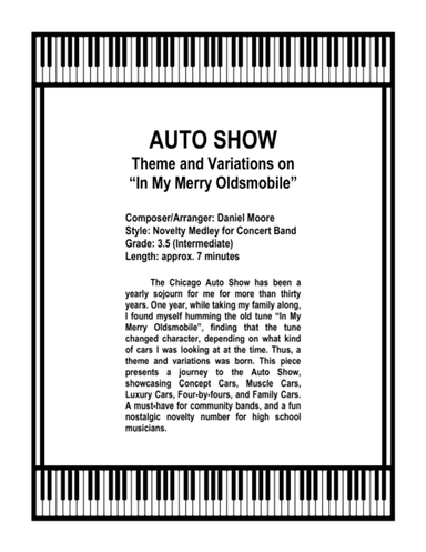 Auto Show (arr. Daniel Moore Music)