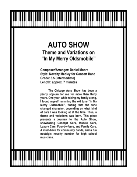 Auto Show (arr. Daniel Moore Music)