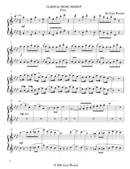 Classical Music Mashups I, II & III (20% Discount!)