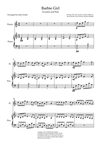 Barbie Girl (arr. John Graab)