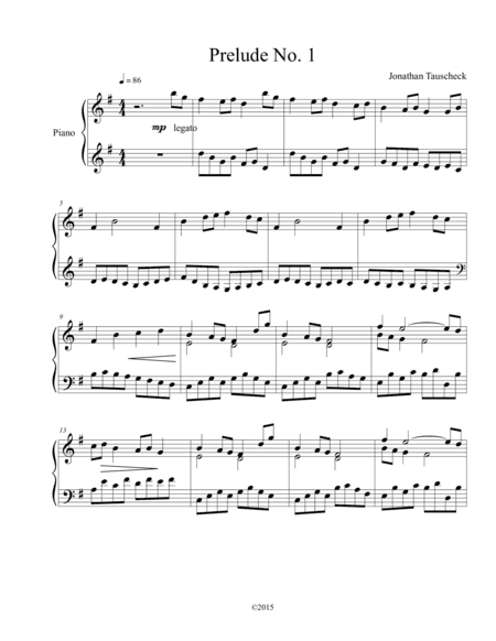 Prelude No. 1