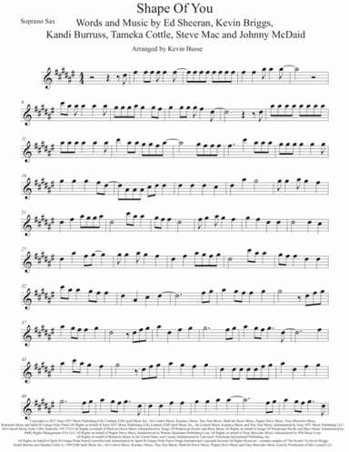 Shape Of You (arr. Kevin Busse)