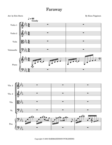 Faraway (arr. Eric Stern)